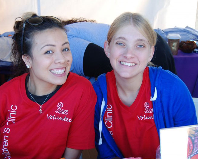 TCC volunteers in action